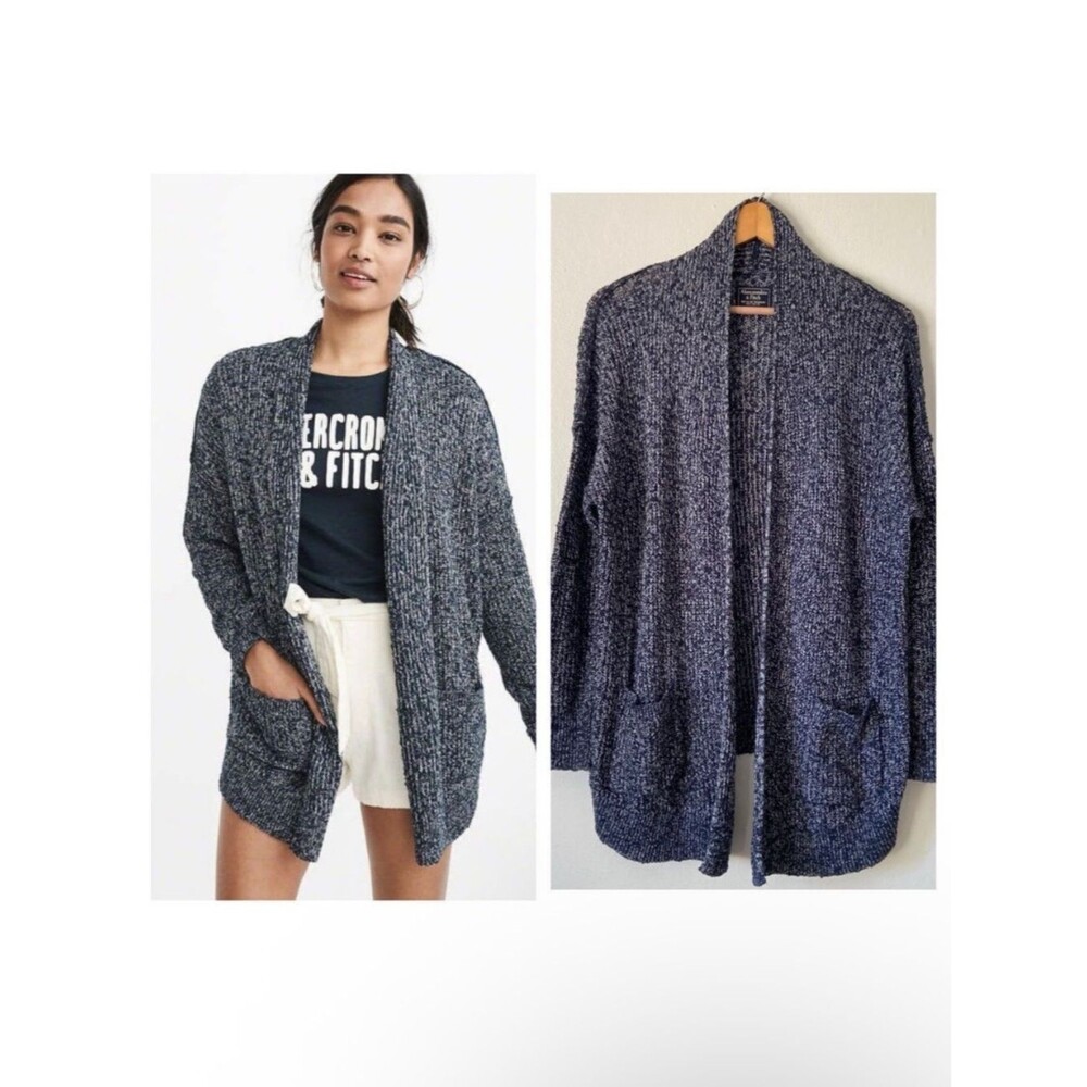 Abercrombie & Fitch Slub Yarn Cardigan
